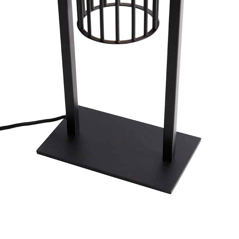 lampe de table moderne noire - balenco wazo