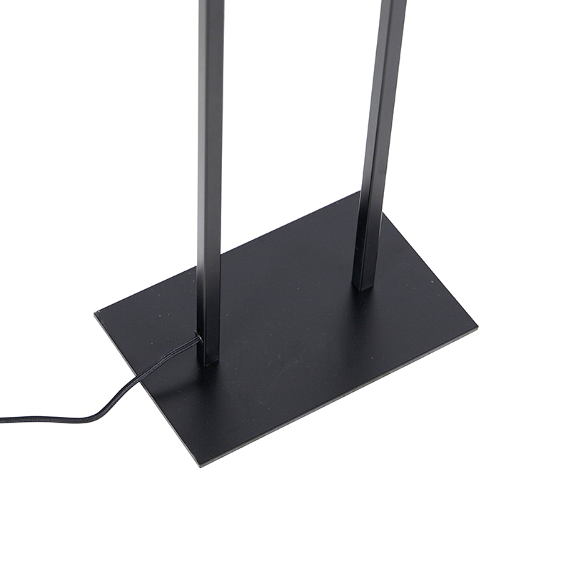 Lampada da terra moderna nera - Balenco Wazo