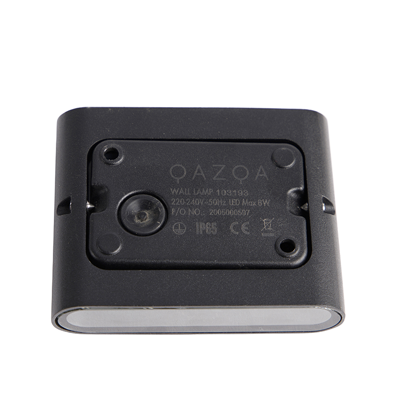 Modern Outdoor Wall Light Black 11.5 cm incl. LED IP65 - Batt