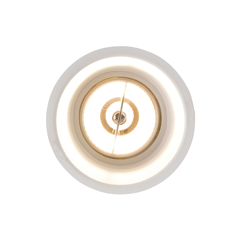 Spot encastré moderne blanc AR70 - Dept