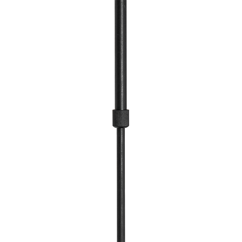 Lampada a sospensione moderna nera con oro 125 cm 3 luci - VT 3