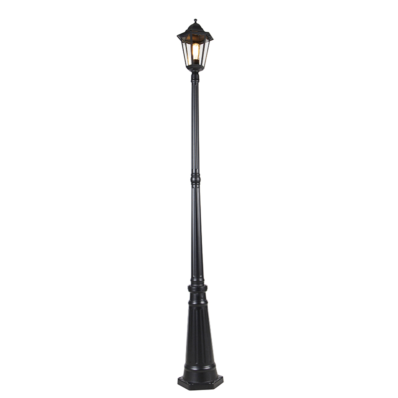 Klasická vonkajšia lampa čierna 200 cm IP44 - Havana Klasická vonkajšia lampa čierna 200 cm IP44 - Havana