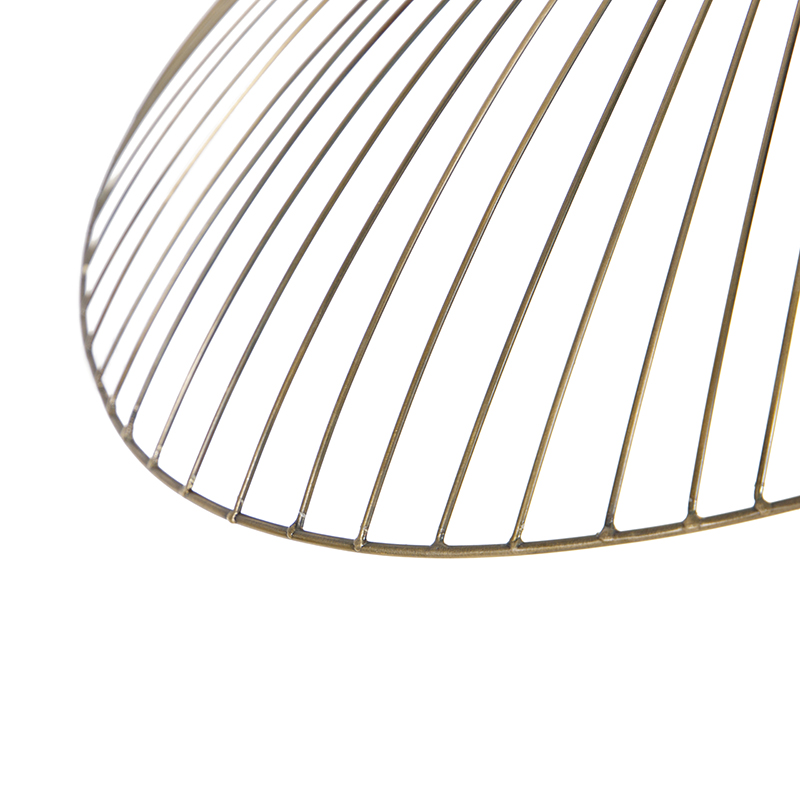 lampe à suspension design laiton 64 cm - pia