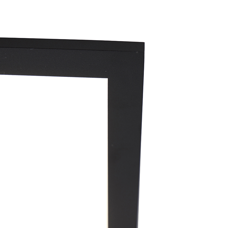 LED Panel Black 40 cm Incl. LED with Remote Control - Live