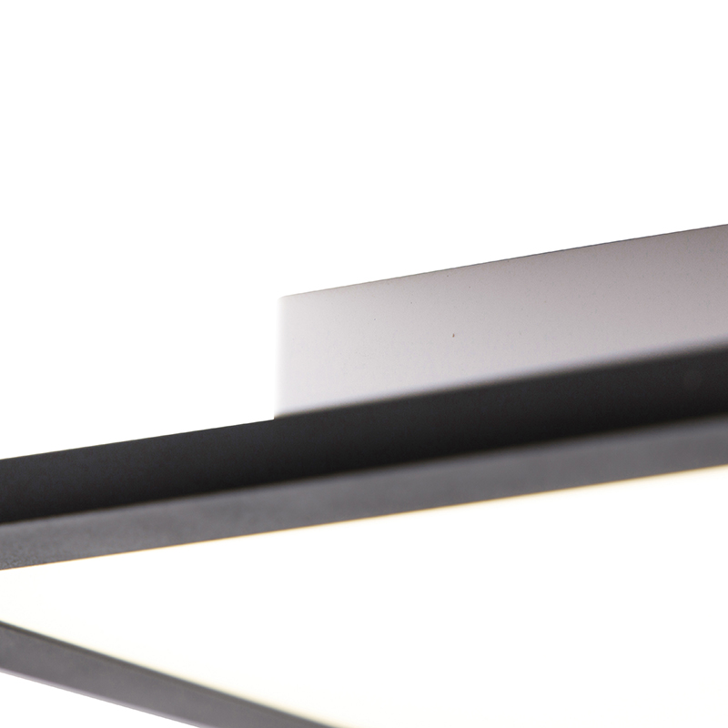 LED-Panel schwarz 80 cm inkl. LED mit Fernbedienung - Liv