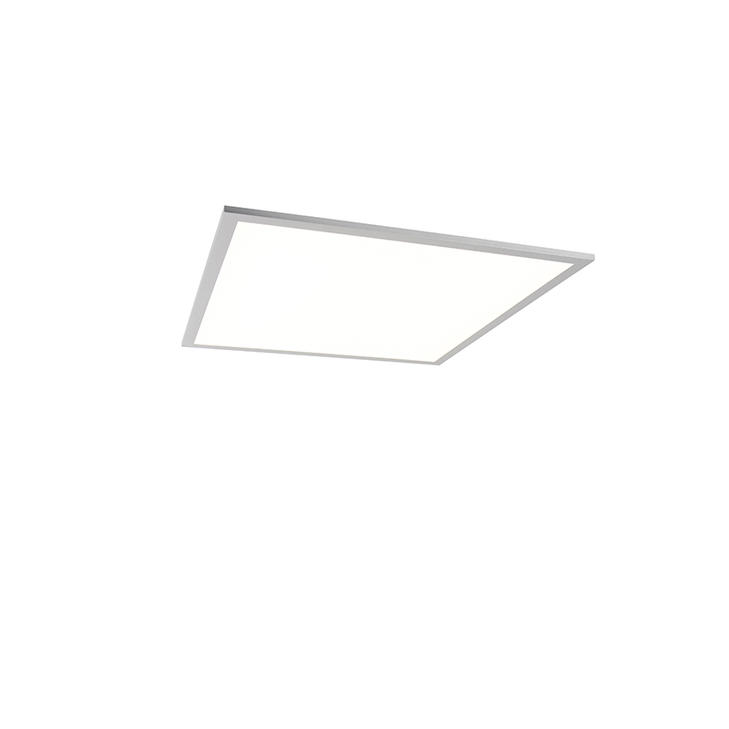 Plafonnier moderne blanc 62 cm avec LED – Liv