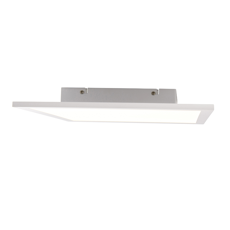 Modern LED Panel White 40 cm Incl. LED 4-Step Dimmable - Liv