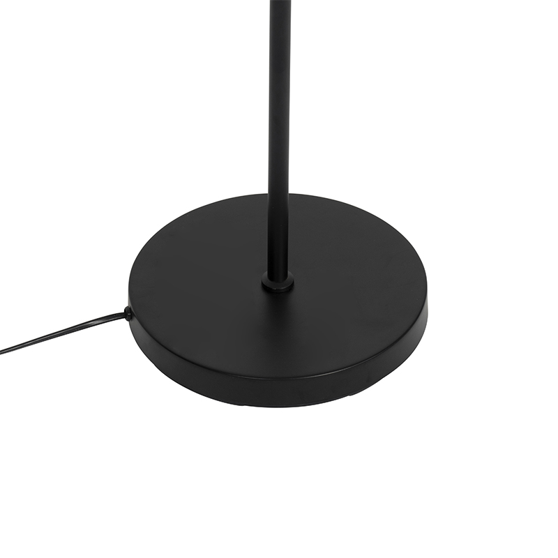 Modern Floor Lamp Black - Carmen