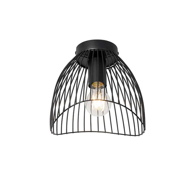 Design ceiling lamp black 20 cm - Pua