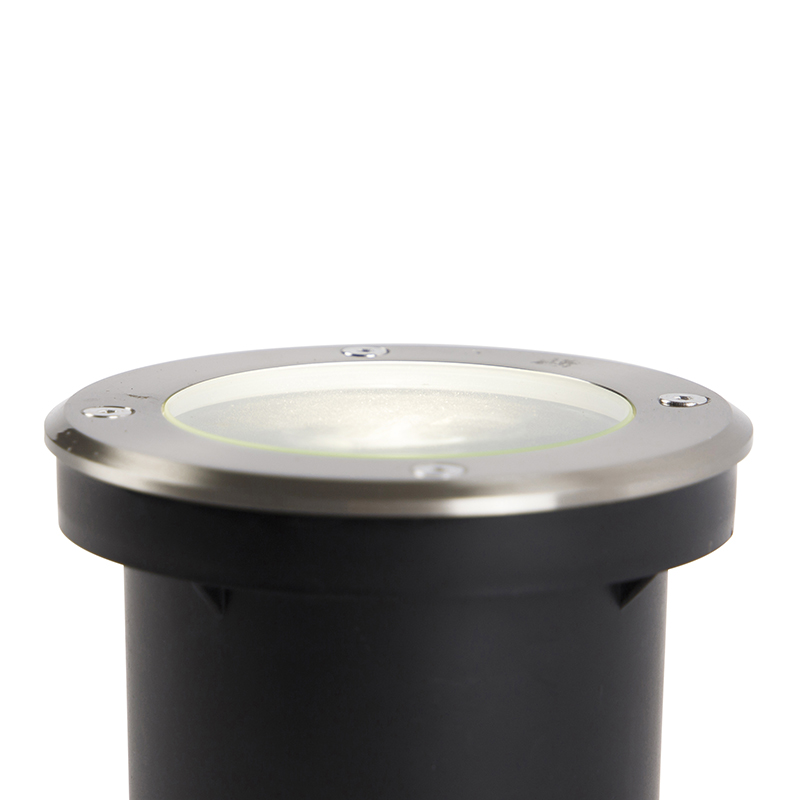 Smart Outdoor Spot Spot Edelstahl inkl. WiFi GU10 IP65 - Delux