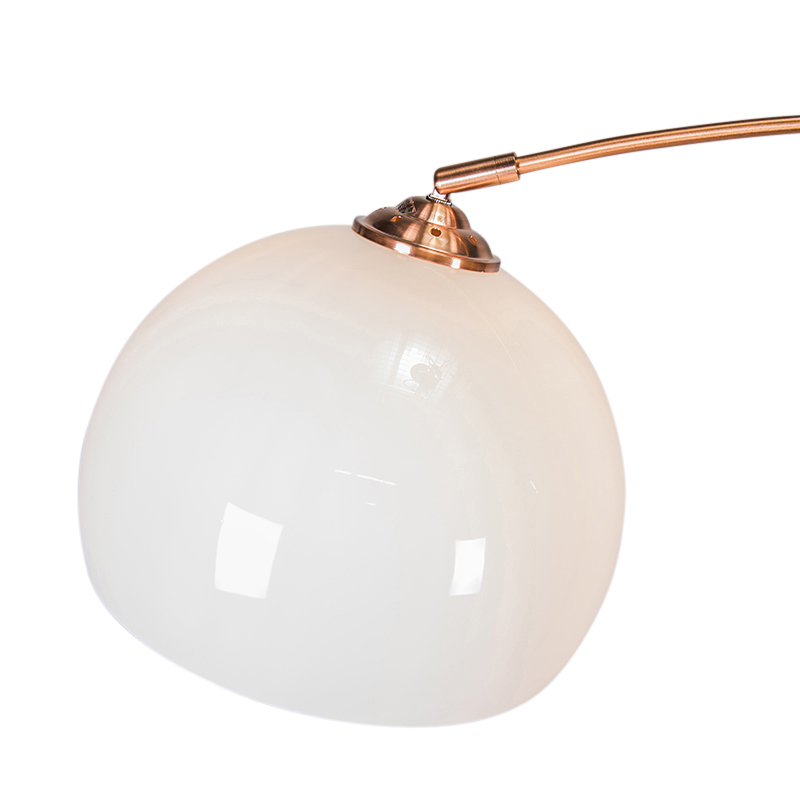 lampe à arc moderne intelligente en cuivre avec a60 wifi - arc basic