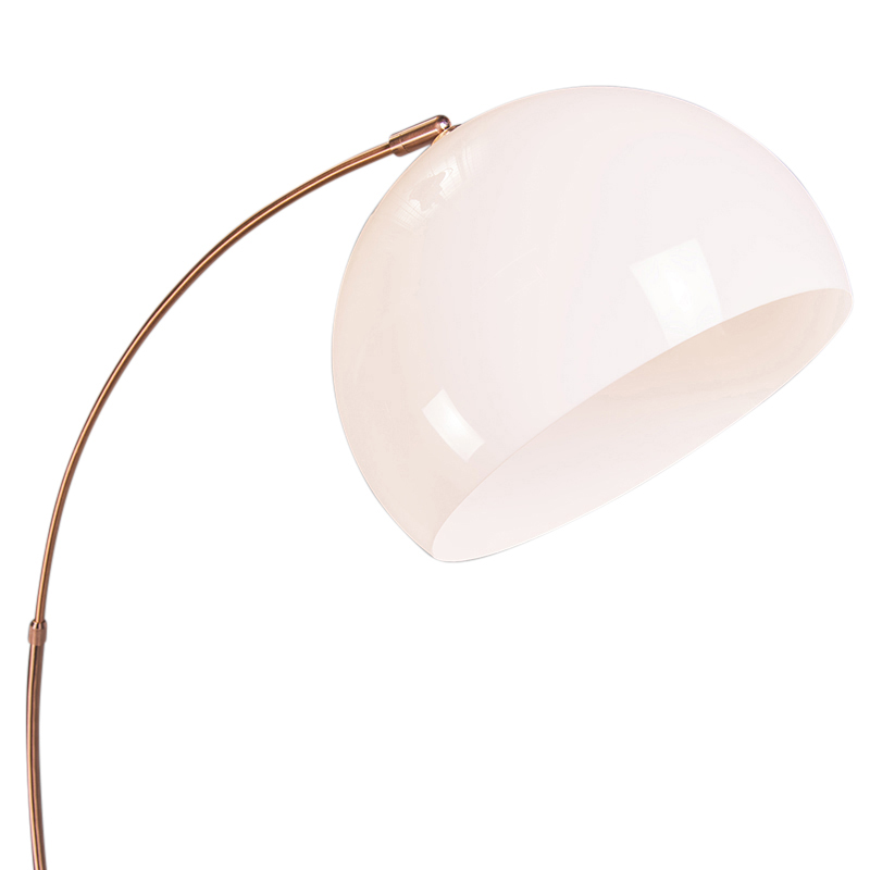 lampe à arc moderne intelligente en cuivre avec a60 wifi - arc basic