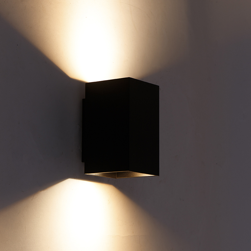 Modern Smart Wall Lamp Black incl. 2 WiFi GU10 - Sandy