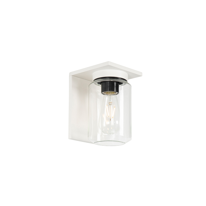 Moderne wandlamp wit IP54 - Marshall Moderne wandlamp wit IP54 - Marshall