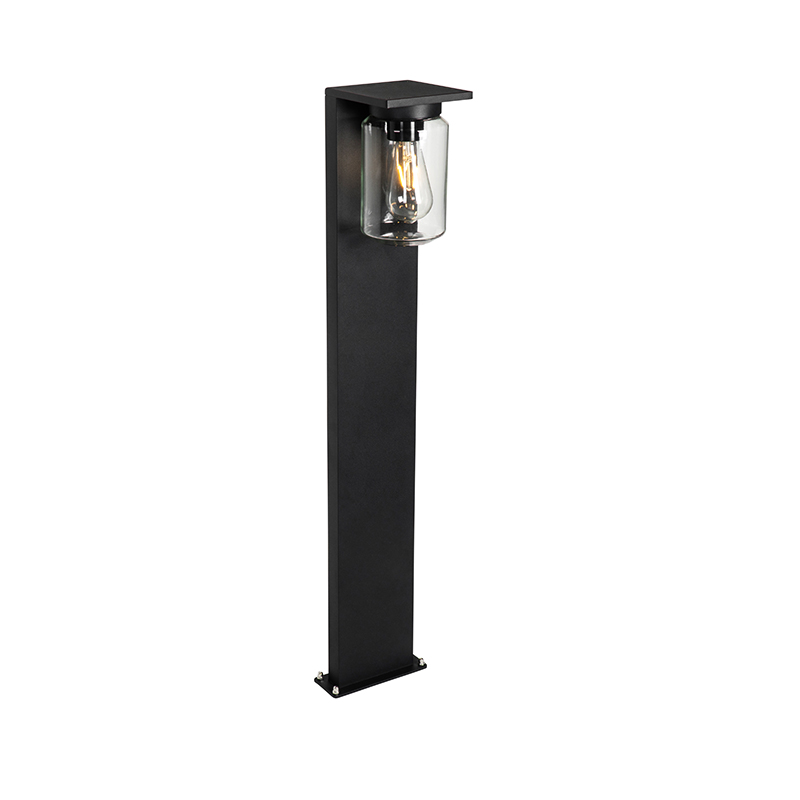Modern staande buitenlamp zwart 90 cm IP54 - Marshall