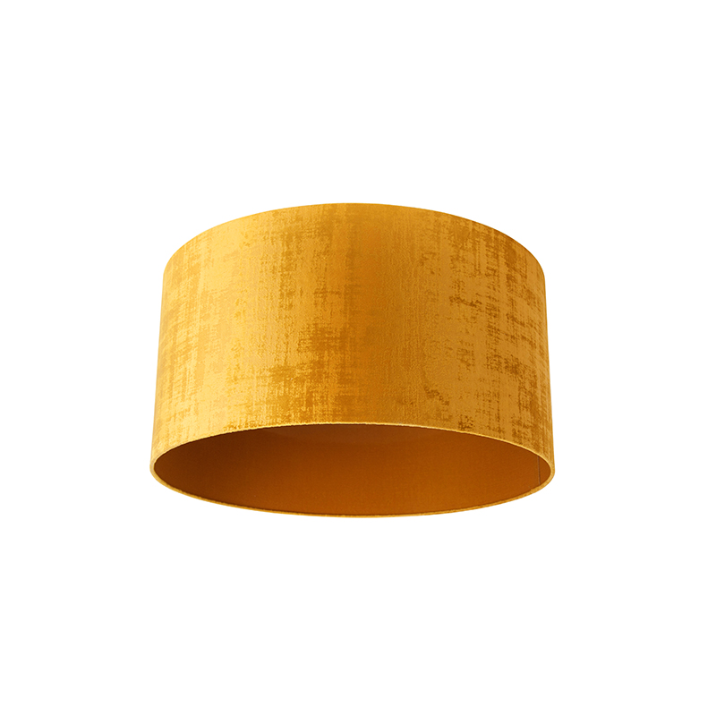 Zamatový tienidlo zlaté 50/50/25