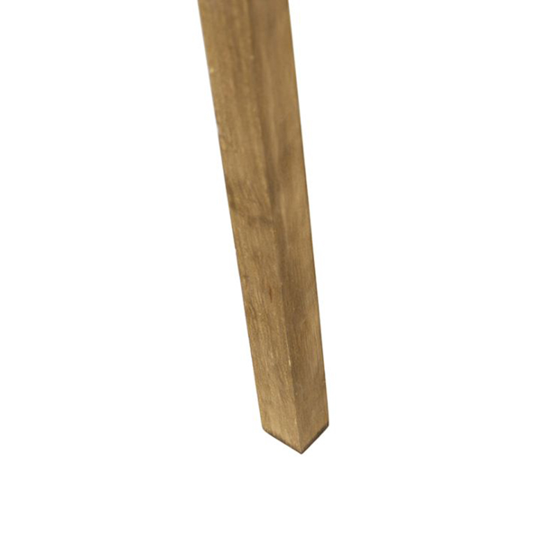 Dreibeinstativ Vintage Holz mit Haube Pfauengrün 50 cm - Dreibeinstativ Classic