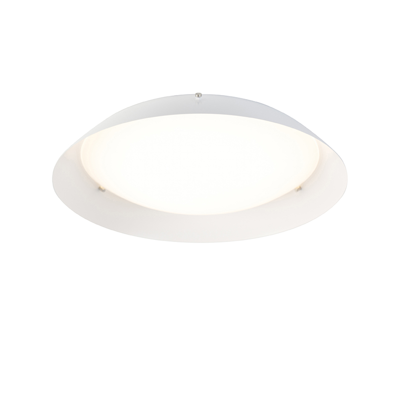 Lampă de plafon modernă albă de 38 cm incl. LED - Bjorn