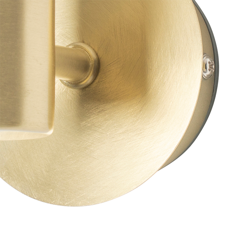 applique moderne dorée ip44 - cederic up