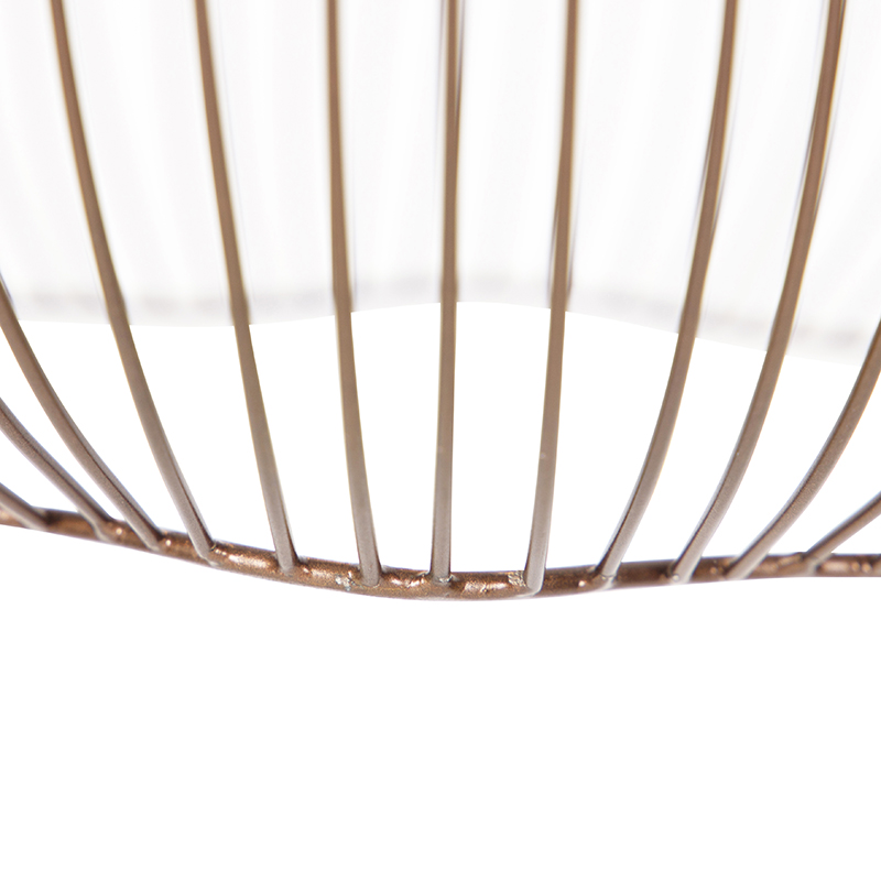 suspension industrielle cuivre 49 cm - finn