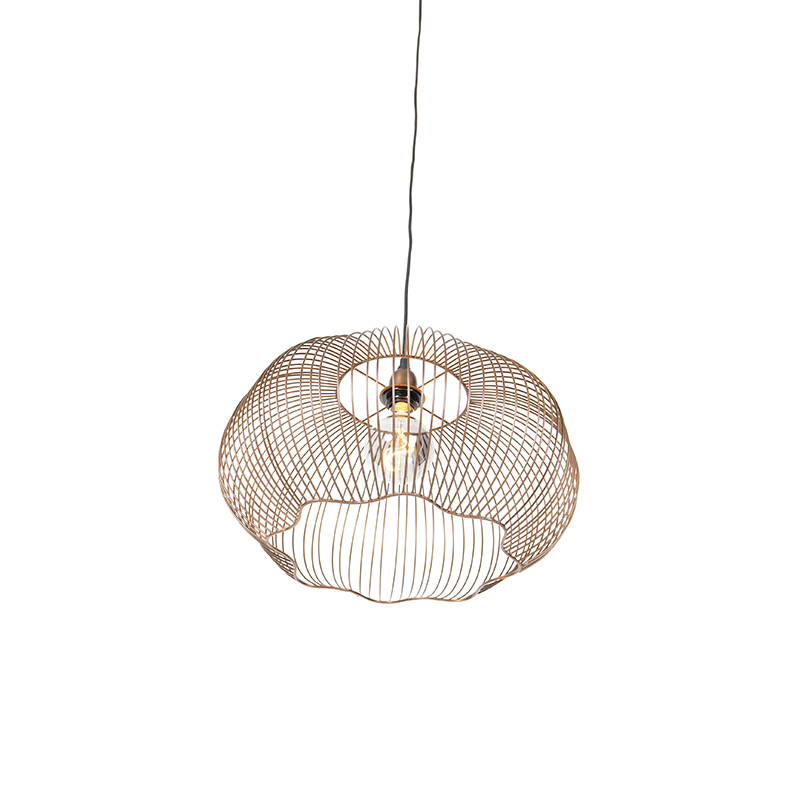 suspension industrielle cuivre 49 cm - finn