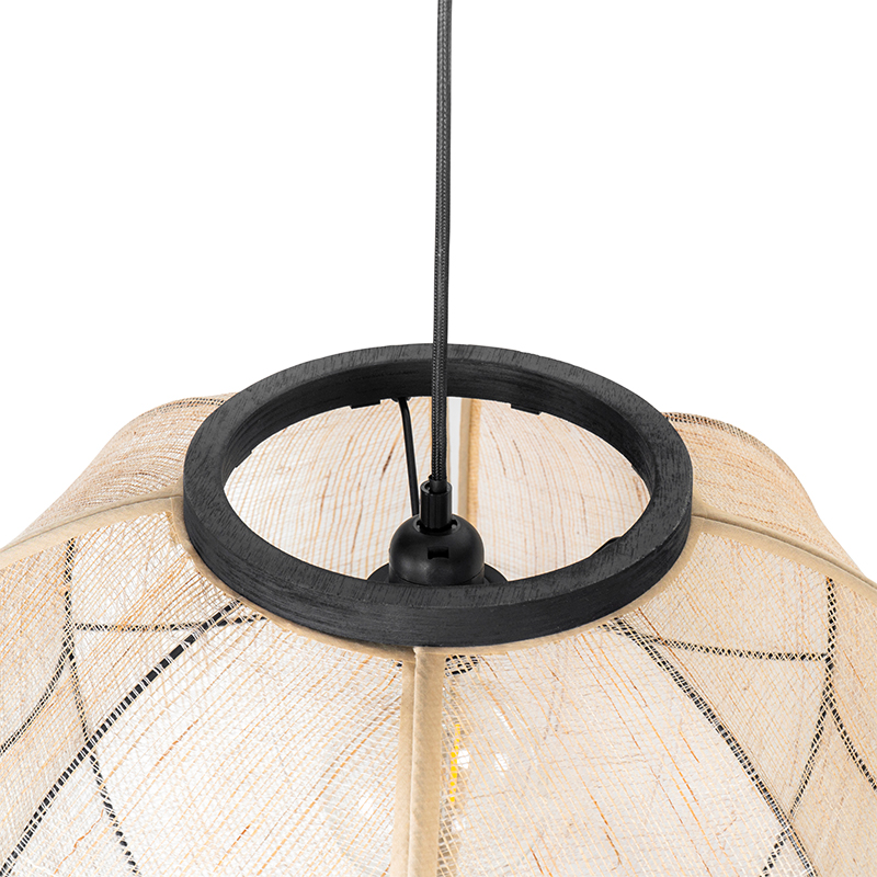 suspension orientale marron 48 cm - rob