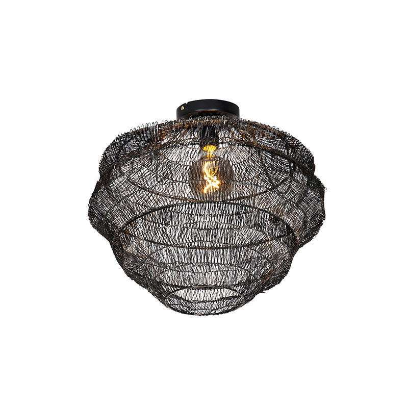 Image of Orientalische Deckenlampe schwarz 45 cm - Vadi