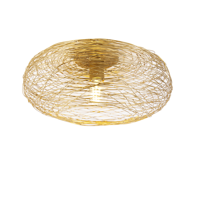 Design mennyezeti lámpa arany ovális - Sarella