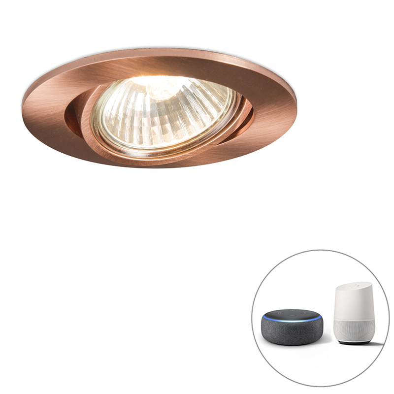 Inteligentné zapustené bodové medené sklopné vrátane Wifi GU10 - Cisco