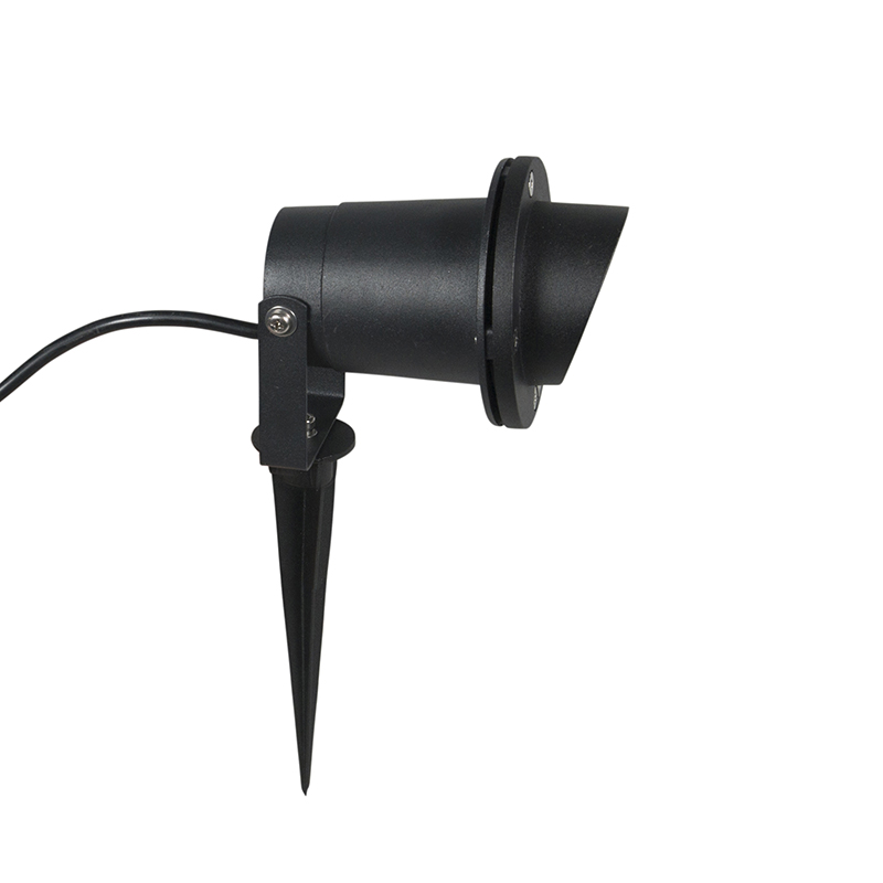 Smart Spike Spot Black IP65 Incl. Wifi GU10 - Done