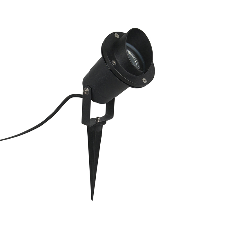 Smart Spike Spot Black IP65 Incl. Wifi GU10 - Done