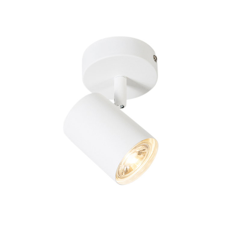 smart spot blanc avec source lumineuse wifi gu10 réglable - jeana