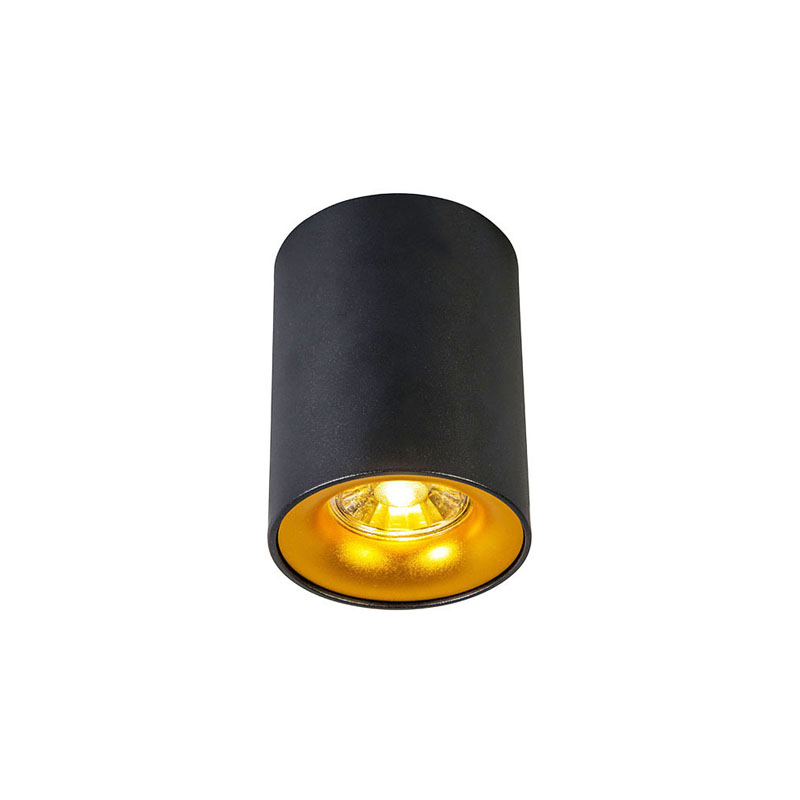 Okos spotlámpa fekete arany színnel, GU10 WiFi fényforrással - Ronda