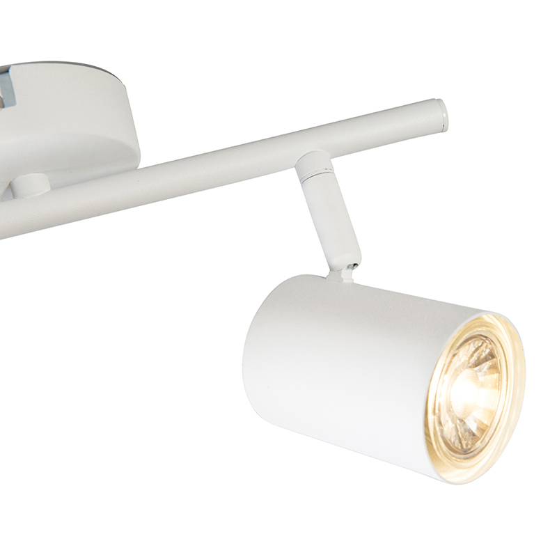 spot moderne blanc avec source lumineuse wifi gu10 réglable - jeana 2