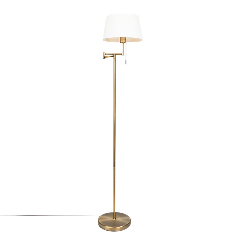 lampadaire classique intelligent bronze avec blanc avec wifi a60 - ladas fix