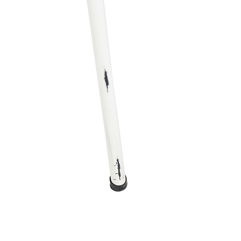 Lampada da terra rustica treppiede bambù con bianco - Canna Diamond