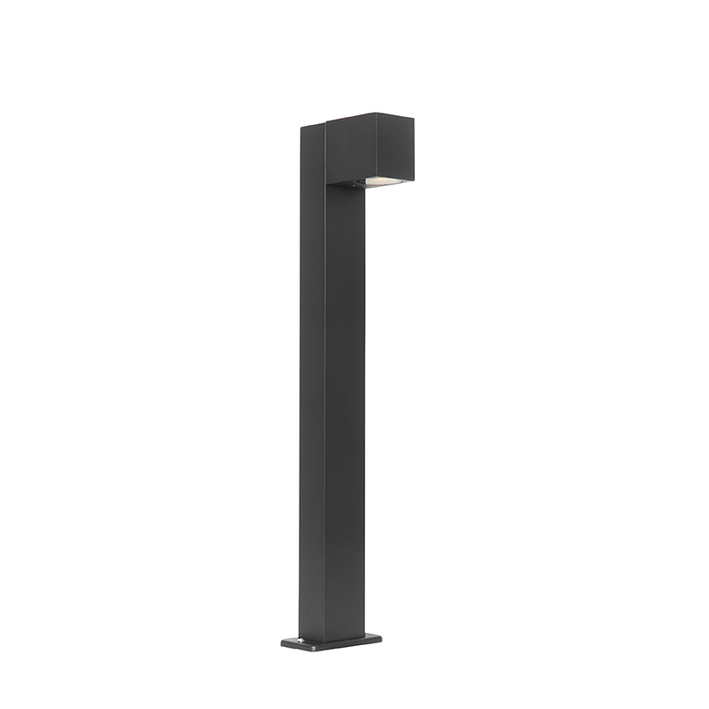 Lampe d’extérieur sur pied industrielle noire 65 cm IP44 – Baleno