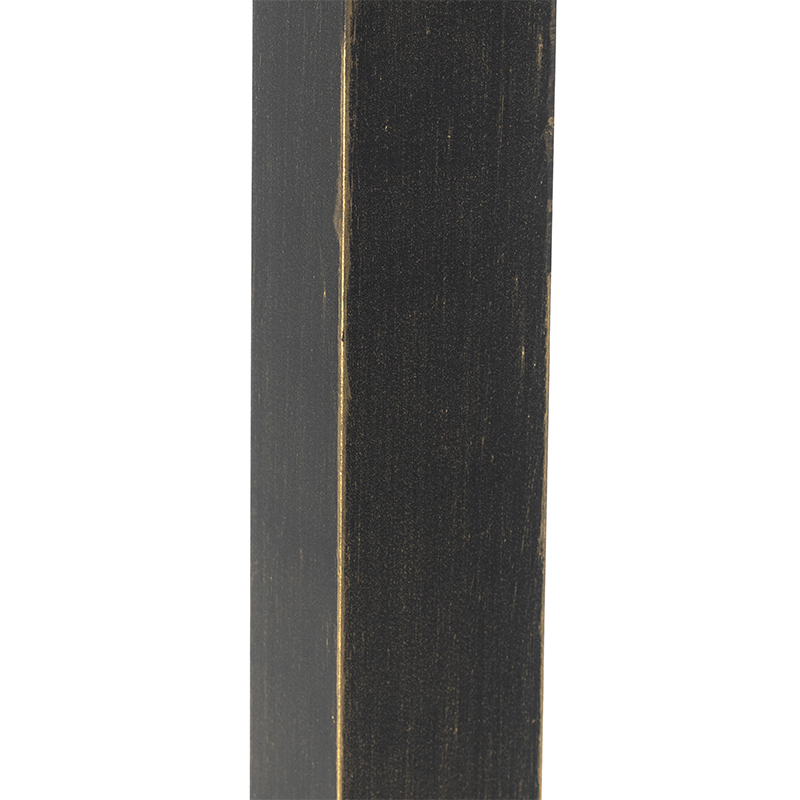 lampe d'extérieur sur pied industrielle or antique 65 cm ip44 - baleno