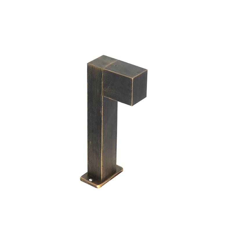 Industrial Standing Outdoor Lamp Antique Gold 35 cm IP44 - Baleno
