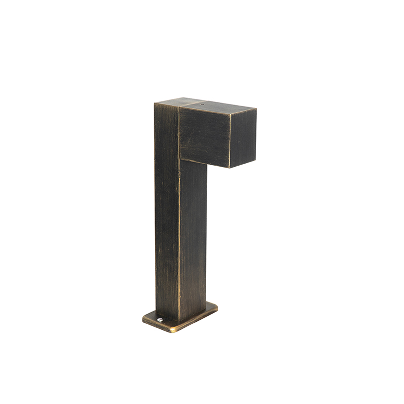 Industrial Standing Outdoor Lamp Antique Gold 35 cm IP44 - Baleno