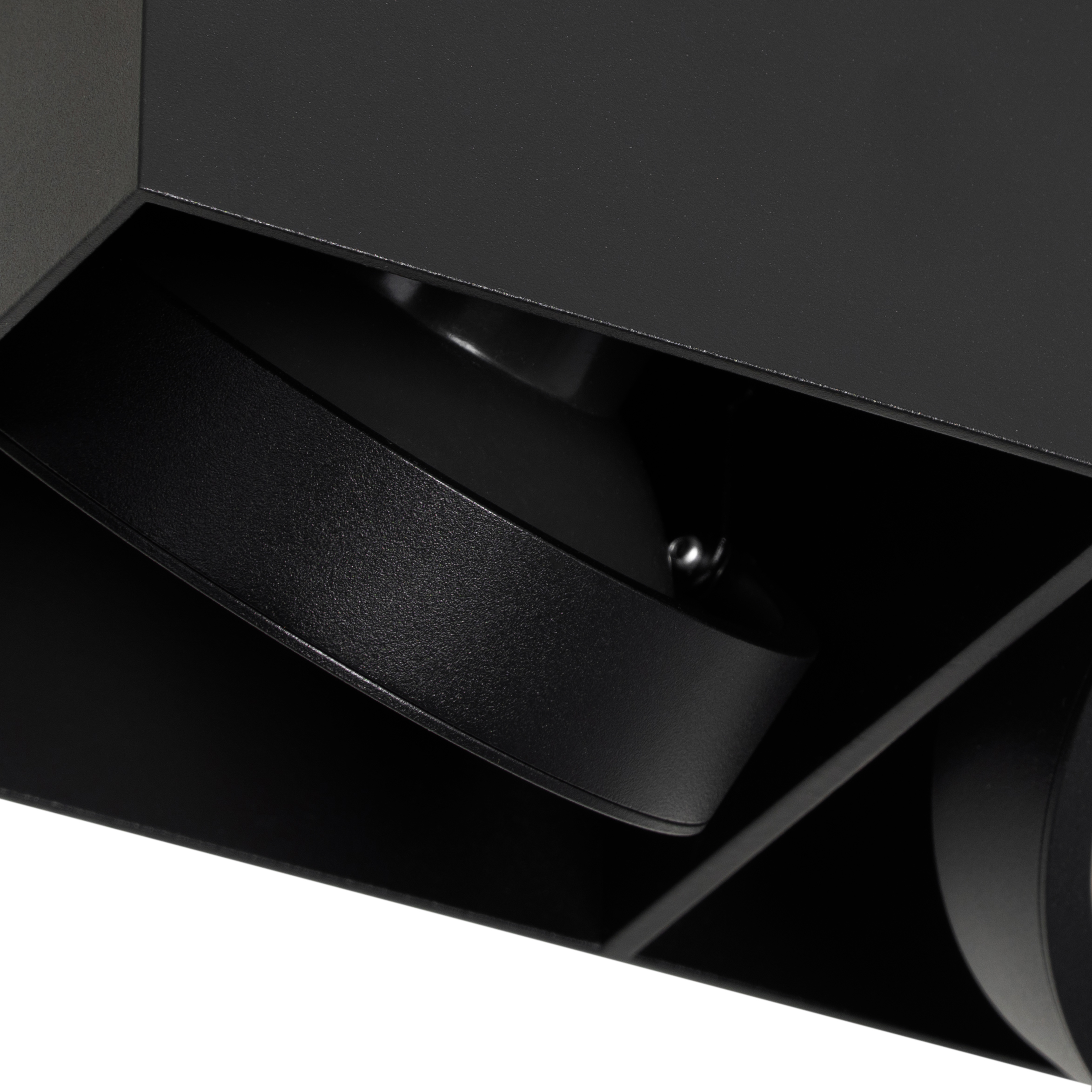 Foco inteligente negro rectangular 2 luces incl. 2 Wifi GU10 111mm - Box