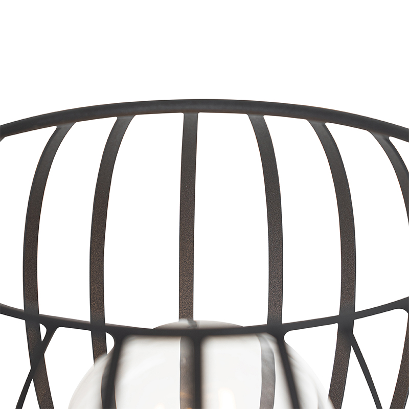 Moderne Stehlampe schwarz - Sapphira
