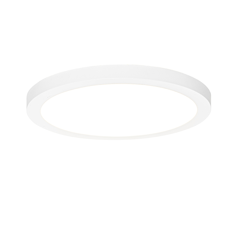 Süllyesztett vagy felületre szerelt spot fehér 30 cm LED-del 3 fokozatú fényerő-melegítés - Transz