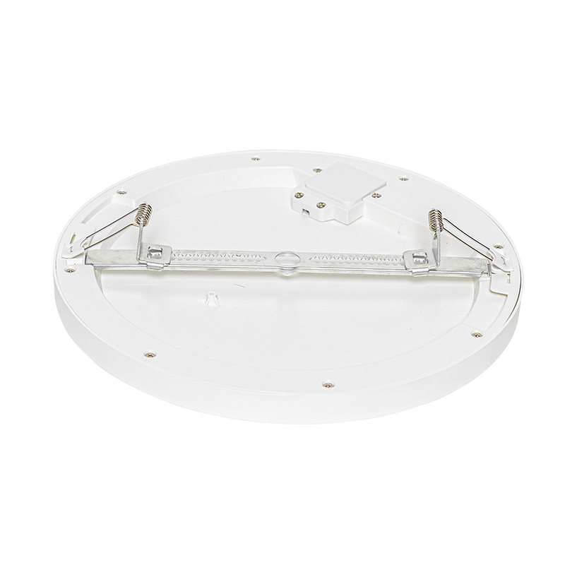 Surface-Mounted or Recessed Spotlight White 30 cm incl. LED 3-Step Dim to Warm with Dip Switch - Trans