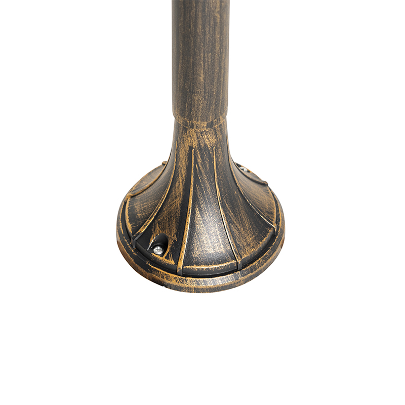 lanterne d'extérieur classique or antique 125 cm ip44 - daphné