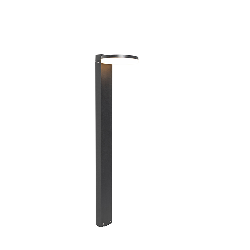 Lampă de exterior modernă în picioare neagră 80 cm cu LED IP44 - Esmee