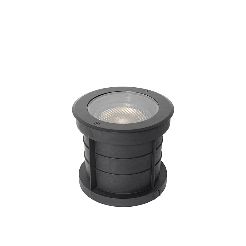 Set of 6 Ground Spot Black AR111 Adjustable IP65 - Delux Honey