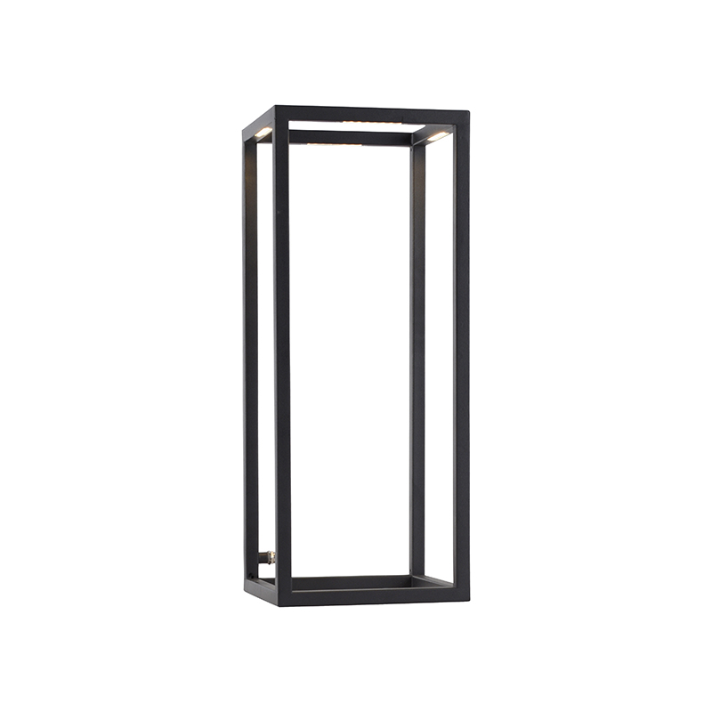 Vonkajšia stolná lampa čierna vrátane LED IP44 - Petar