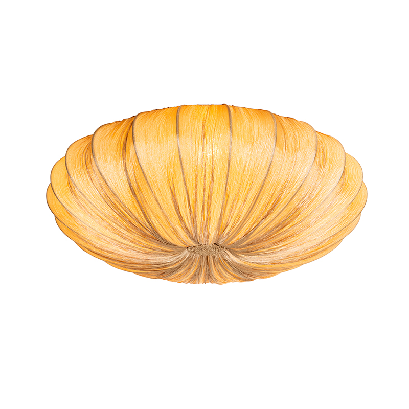 Dizajnové stropné svietidlo béžové 60 cm 5-svetlo - Plu