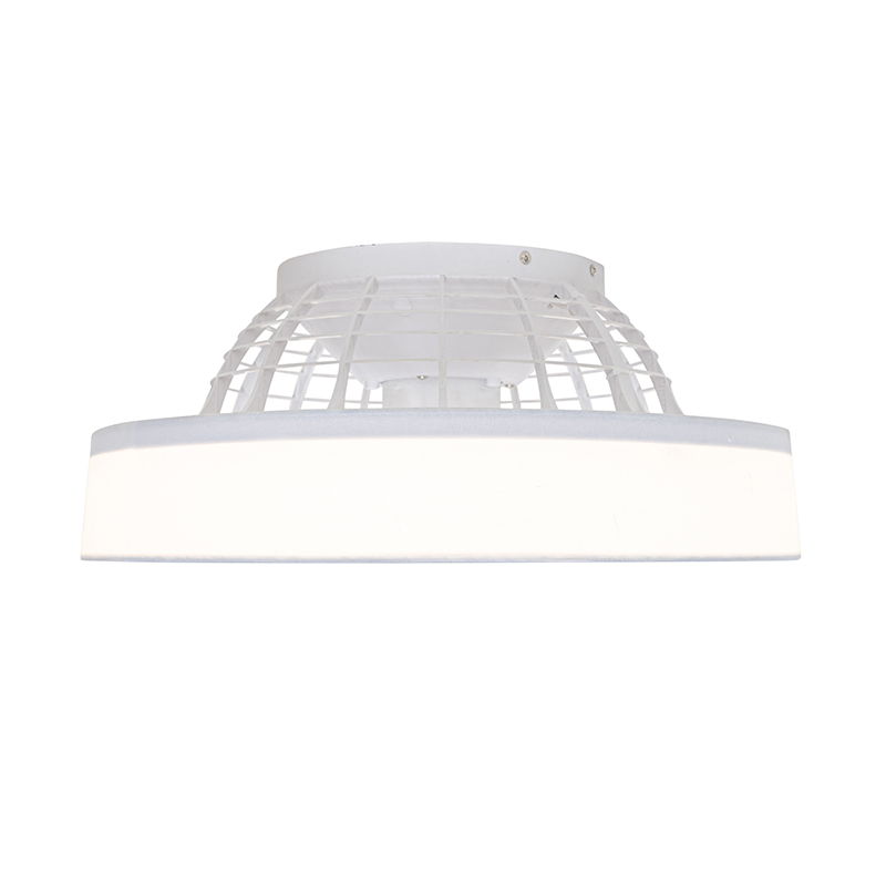 ventilateur de plafond blanc avec led avec télécommande - emily